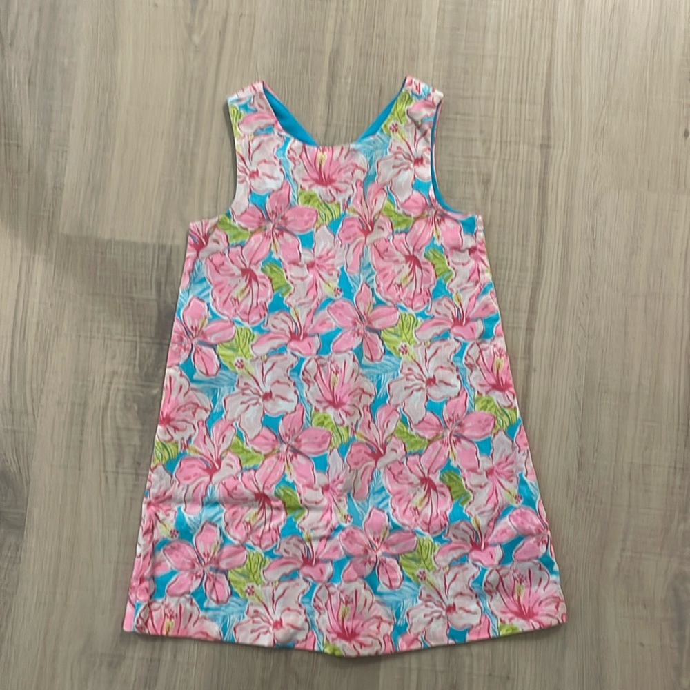 4T Tommy Bahama floral pink dress